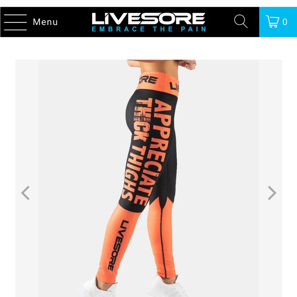 LiveSore Workout pants